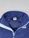 Fila Colorblock Windbreaker – Navy with Light Blue Hood, Sleeve Branding, (S)