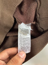 Levi’s Red Tab Batwing Sweatshirt – Brown, Grey Logo Print, (M)