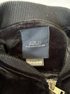 MLB | Black Velour Yankees Bomber Jacket | (XS)