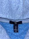 Gap Arch Logo Zip Hoodie – Heather Blue, Embroidered Logo,  Made in Vietnam  (L)