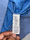 Gap Arch Logo Zip Hoodie – Heather Blue, Embroidered Logo,  Made in Vietnam  (L)