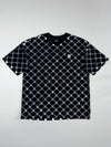 Lifework Bulldog Monogram Print Black Tee (M)