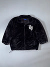 Struggle Family | Faux Fur Zip Jacket Black | (XL)