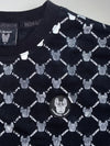 Lifework Bulldog Monogram Print Black Tee (M)