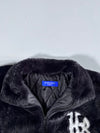 Struggle Family | Faux Fur Zip Jacket Black | (XL)