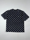 Lifework Bulldog Monogram Print Black Tee (M)