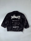 Struggle Family | Faux Fur Zip Jacket Black | (XL)