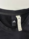 Adidas “Sport Is Who I Am” Tonal Logo Sweatshirt – Black  (S)