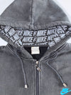 Nike | Full Zip Hoodie Black/Grey | (XL)