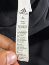 Adidas “Sport Is Who I Am” Tonal Logo Sweatshirt – Black  (S)