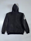 Nike | Full Zip Hoodie Black/Grey | (XL)