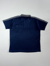 New Balance Quarter-Zip Colorblock Polo Navy/Grey  (XL/2XL)