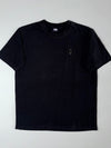 NBA Official Licensed Tee – Faded Black, Small Logo Patch, (L/XL)