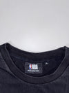 NBA Official Licensed Tee – Faded Black, Small Logo Patch, (L/XL)