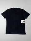 Adidas “The Brand With Three Stripes” Graphic Tee Black (M)