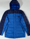 The North Face 700 Colorblock Puffer Jacket Down-Filled, Hooded, (M)