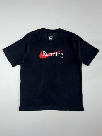 Nike “Running” Dri-Fit Swoosh Tee Black (L)