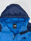 The North Face 700 Colorblock Puffer Jacket Down-Filled, Hooded, (M)