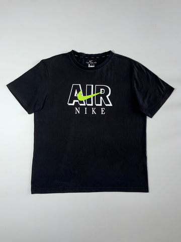 Nike Air Big Logo Dri-Fit Tee Black (L)