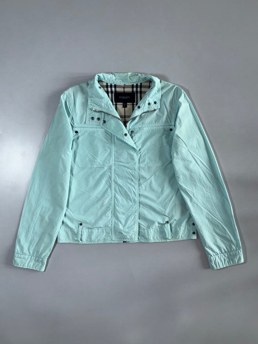 Burberry London | Nova Check Jacket Mint Green | (XS)