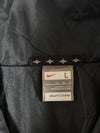 Nike FitStorm Zip Jacket – Black/Grey Colorblock, Embroidered Swoosh, (S)