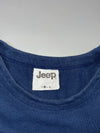 Jeep Embroidered Logo Tee Navy (L)