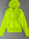 Nike Neon Windbreaker Jacket – Volt Yellow, Full-Zip Hooded, (S)