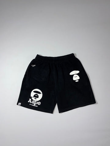 Aape by A Bathing Ape Graphic Shorts (W:30) (L:19)