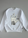 PNB Nation “Palm Reader” Graphic Crewneck (L)