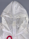 Adidas | Logo Windbreaker Jacket White/Red | (L)