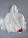 Adidas | Logo Windbreaker Jacket White/Red | (L)