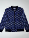 FILA Golf Navy Monogram Bomber Jacket (M/L)