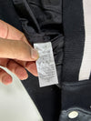 Dickies Varsity Hooded Bomber Jacket — Black/White (M)