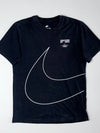 Nike “Swoosh By Nike” Black Graphic Tee (M)