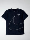 Nike “Swoosh By Nike” Black Graphic Tee (M)