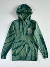 Vans “Off The Wall” Tie-Dye Hoodie — Green (XS)