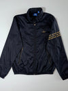 Adidas Originals Black Gold Trefoil Track Jacket (M)