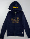 Roots Beaver Logo Full Zip Hoodie (XS)