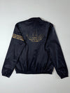 Adidas Originals Black Gold Trefoil Track Jacket (M)