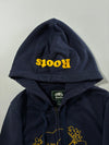 Roots Beaver Logo Full Zip Hoodie (XS)