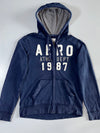 Aeropostale | Athl Dept 1987 Zip Hoodie Navy | (L)