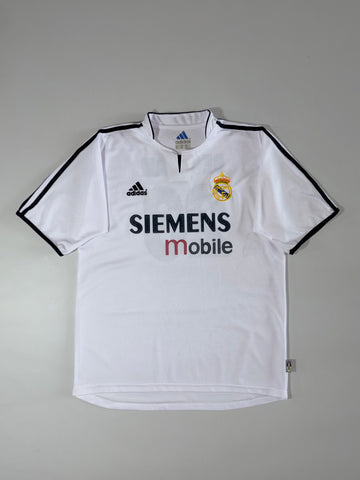 Real Madrid Adidas Siemens Mobile Home Jersey (XL)