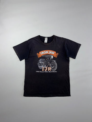 Iron Jaw Vincent Black Shadow Motorcycle Graphic Tee (M)