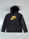 Nike | Gold Logo Pullover Hoodie Black | (S)