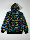 HJK Neutral Clothes All-Over Print Graphic Hoodie (M)
