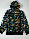 HJK Neutral Clothes All-Over Print Graphic Hoodie (M)