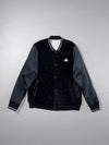 Adidas Pinstripe Varsity Baseball Jacket (M)