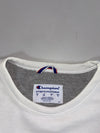 Champion Script Logo White Crewneck Sweatshirt (XL)