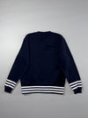 Adidas Originals Striped Logo Crewneck Sweatshirt (L)