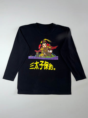 Taiwan Nezha Graphic Long Sleeve Tee Black (L)